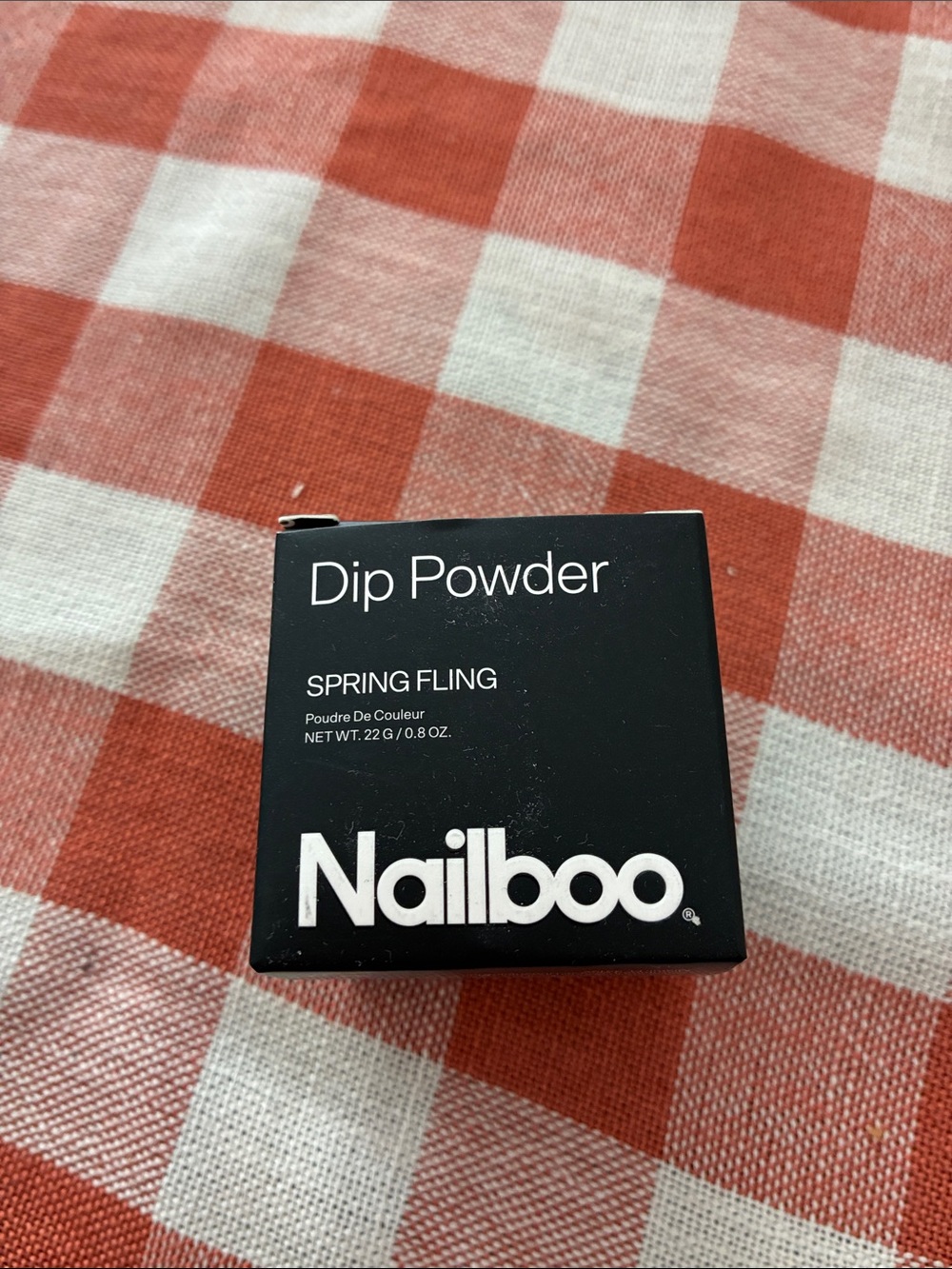 Nailboo Dip Powder Nail Color - Spring Fling White